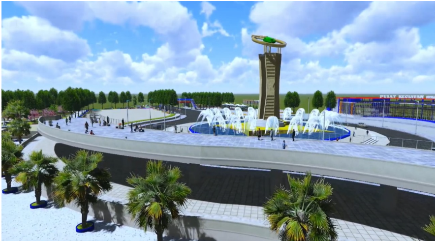 Ikon Baru Kota Unaaha: Pembangunan Monumen Kalosara Tahap Akhir Targetkan Rampung 2026